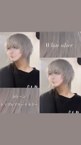 ショート カラー 伊藤粹 /浦和/艶感カラーのヘアスタイル