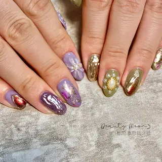 ネイル beauty ☪︎moonのネイルデザイン
