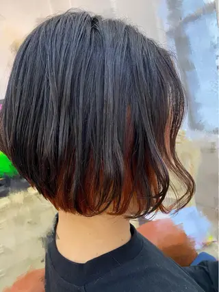ショート カラー ♡オシャ髪♡AI ✂️newi町田のヘアスタイル