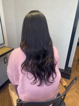 ロング カラー 美伶/大阪美容室 /透明感カラーのヘアスタイル