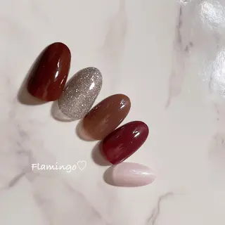 ネイル 40代からの爪を守る ×ケア重視サロン♡のネイルデザイン