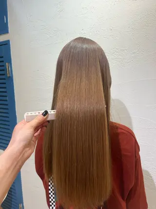 ロング カラー ❤️ブリーチ暖色カ ラー❤️NAOのヘアスタイル