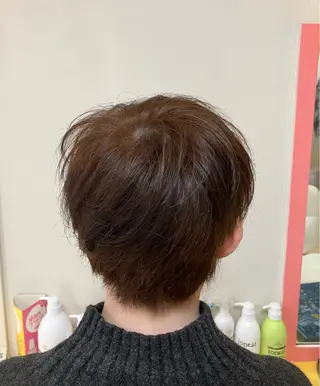 ショート カラー 横田 尚登のヘアスタイル