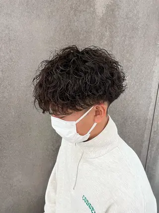 ショート パーマ メンズ 瀧野 翔吾【メンズ特化】のヘアスタイル