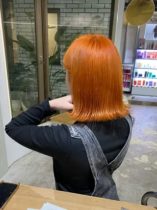 ミディアム EDeN Reaのヘアスタイル