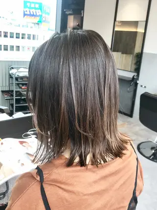 ミディアム カラー 色気レイヤー& ショートはお任せ🌟のヘアスタイル