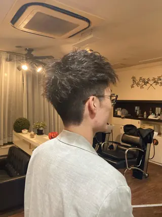 ショート パーマ メンズ パーマが得意な【最高 悠斗】のヘアスタイル