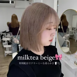 カラー 🌷柔らかクリーミー 🤍kirari🌷のヘアスタイル