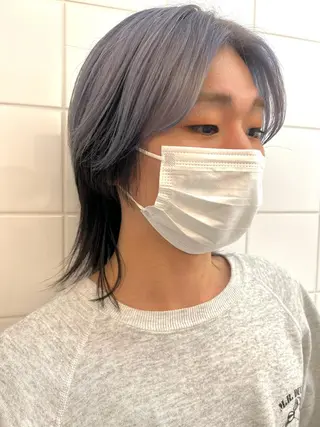 ショート カラー ヘアアレンジ 🧨ブリーチー×ボブ レイヤー💎じゅえるのヘアスタイル