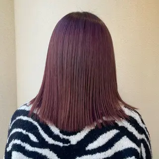 ミディアム 中山 遥のヘアスタイル