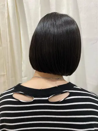 ショート カラー silo所属・silo MOKA 顔周りカット🦦のヘアスタイル