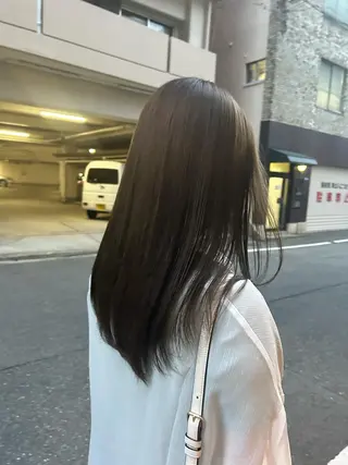 ロング カラー メイ🩰 wカラーのヘアスタイル