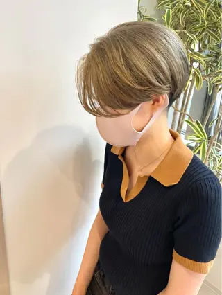 ショート カラー IT by ALBUM八王子店のヘアスタイル