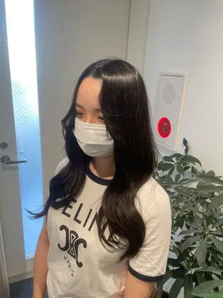 ロング けいせい/横浜/カッ ト/フェード/カラーのヘアスタイル