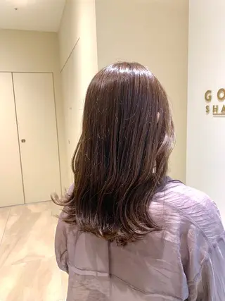 ミディアム カラー 本格ヘッドスパ🌿 ×ヘア　佐藤のヘアスタイル