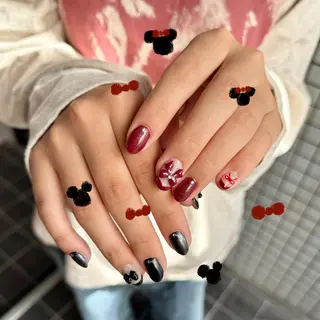 ミディアム 小川 柚香のネイルデザイン