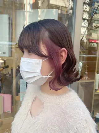ショート カラー 🧸にしかた ちひろ🧸 / 渋谷のヘアスタイル
