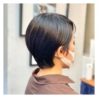 ショート sand&rose所属・逗子、パーマスタイル ナオイカイラのヘアスタイル