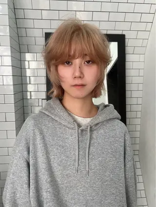 ショート 紙屋町ショート /ボブ　パーマ河内蓮のヘアスタイル