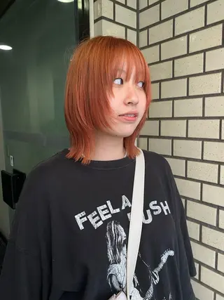 ミディアム カラー iroha/ n.w.h🎀のヘアスタイル