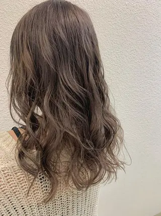 セミロング ヘアアレンジ MINAMl 🌿のヘアスタイル