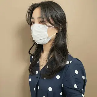 ロング 韓国レイヤー　 suzuのヘアスタイル