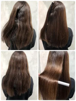 ロング 満足度⭕️縮毛矯正師 谷口にお任せを👍のヘアスタイル