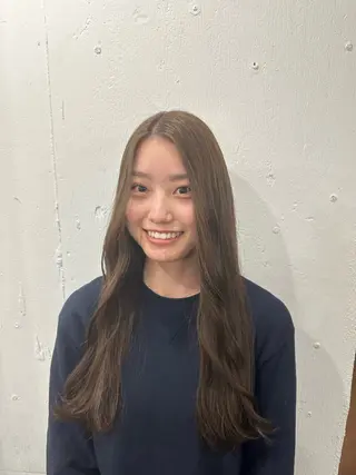 カラー 名駅/艶カラー/原田 永遠のヘアスタイル