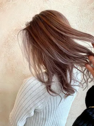 セミロング カラー 水戸内原🐜 メンズ郡司裕紀のヘアスタイル