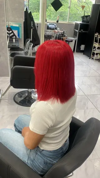 ミディアム カラー 【カラー特化】 Cahoのヘアスタイル