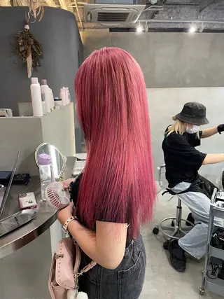 セミロング qulim所属・qulim【クリム】 /ハイトーン/海音のヘアスタイル