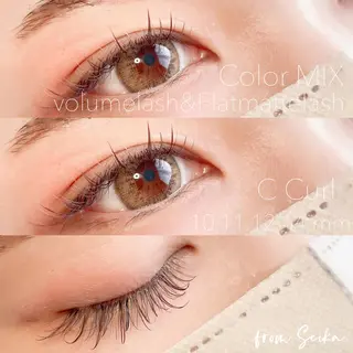 マツエク・マツパ Seika eyeのマツエク・マツパデザイン