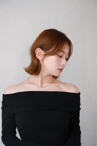 ショート ボブ｜レイヤー ショート｜Hinaのヘアスタイル