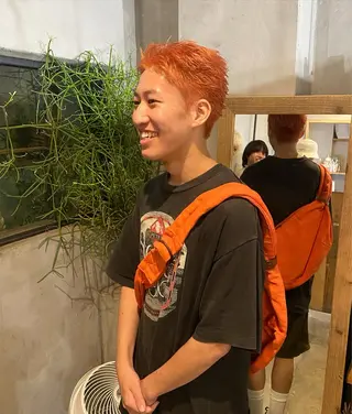 カラー メンズ 🗽デザインカラー/ パーマ/MIRU🗽のヘアスタイル