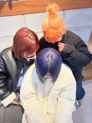 カラー Revie  hair所属・Hiyori/透明感 矢場町/栄のヘアスタイル