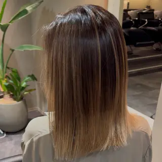 セミロング カラー 🇺🇸海外デザイン iCON TOKYOのヘアスタイル