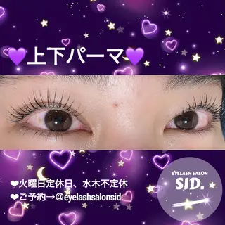 マツエク・マツパ アイブロウ eye lash salon SIDのマツエク・マツパデザイン