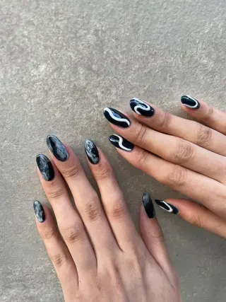 ネイル 【淡色color/ nail】maikoのネイルデザイン