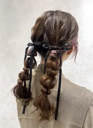 ヘアアレンジ Noe所属・Noe' Akariのヘアスタイル