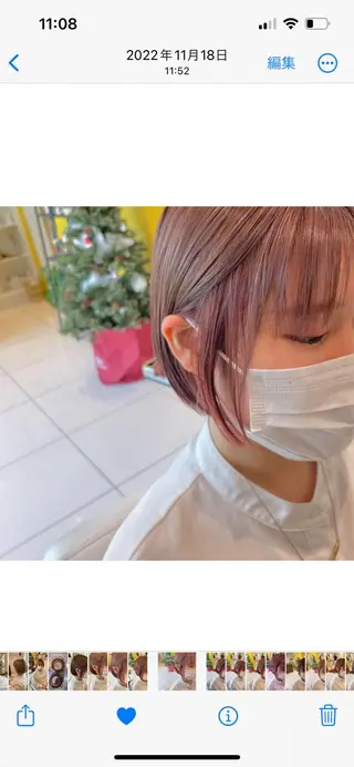 ミディアム 似合わせ 垢抜け🌟 AKINOのヘアスタイル