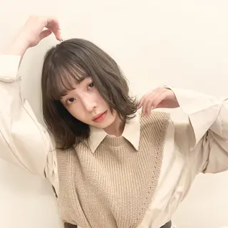 ミディアム 倉持美雪 ＊幸せの伝導師＊のヘアスタイル
