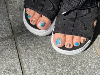 ネイル ヘアーサロン大野所属・nailsalon SWATiのネイルデザイン