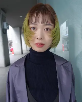 ショート カラー tension 【テンション】のヘアスタイル