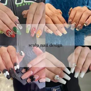 ネイル クルミ/ 💕ワンホンネイルのネイルデザイン