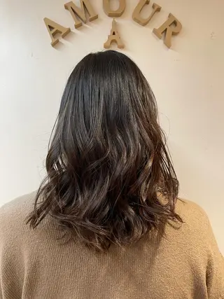 ミディアム カラー ヘアアレンジ LOG/所属・なりたいを叶えます！ 出口 紗依のヘアスタイル