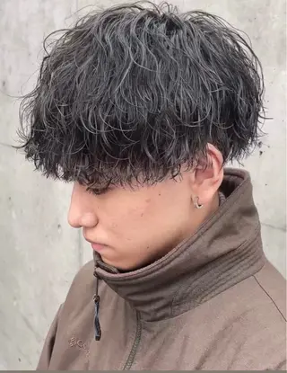 パーマ メンズ メンズパーマ/名駅 /kyogo🦔のヘアスタイル