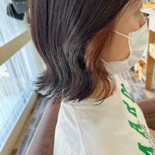 ミディアム 🌷L'oeuf 【ﾙﾌ】ホシカワ🌷のヘアスタイル
