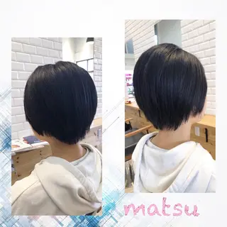 ショート MATSU 🌟韓国🇰🇷のヘアスタイル