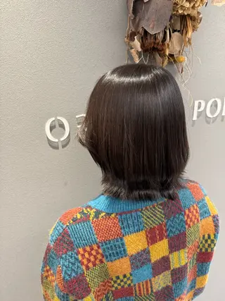 ミディアム 巻ける美髪矯正/ 韓国ヘア/yutaのヘアスタイル