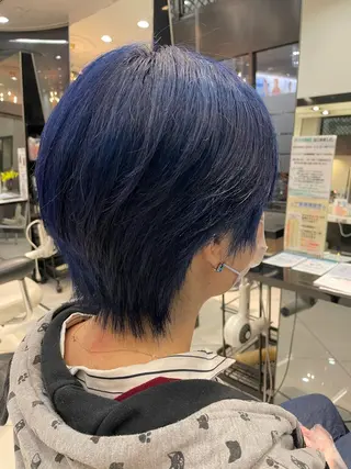 ショート 【ハイトーンカラー 🌈】小野隼広のヘアスタイル